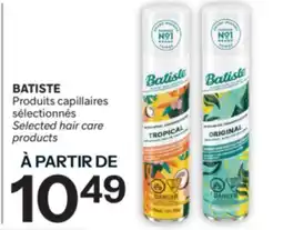 Brunet BATISTE Produits capillaires sélectionnés offer
