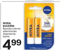 Brunet Nivea, Eucerin Baumes à lèvres sélectionnés offer