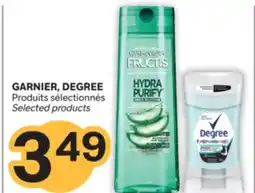 Brunet GARNIER, DEGREE Produits sélectionnés offer