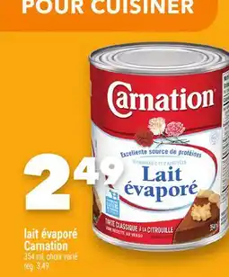Marche Ami LAIT ÉVAPORÉ CARNATION offer