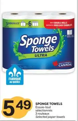 Brunet SPONGE TOWELS Essuie-tout sélectionnés offer