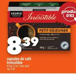Marche Ami CAPSULES DE CAFÉ IRRÉSISTIBLE offer