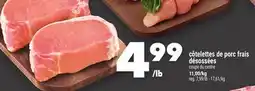 Marche Ami Côtelettes de porc frais désossées offer