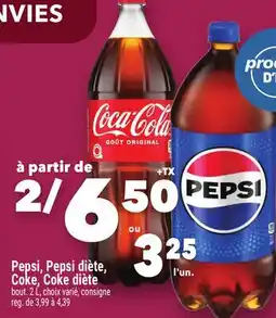 Marche Ami PEPSI, PEPSI DIÈTE, COKE, COKE DIÈTE offer