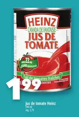 Marche Ami JUS DE TOMATE HEINZ offer