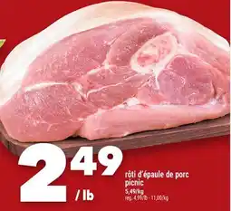 Marche Ami rôti d'épaule de porc picnic offer