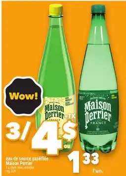 Marche Ami Eau de source gazéifiée Maison Perrier offer
