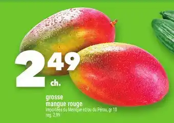 Marche Ami GROSSE MANGUE ROUGE offer