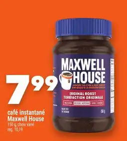 Marche Ami CAFÉ INSTANTANÉ MAXWELL HOUSE offer