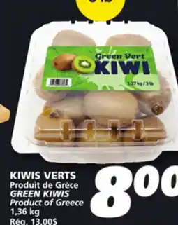 IGA GREEN KIWIS offer