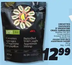 IGA MARINA DEL REY FROZEN RAW WILD AGENTINIAN SHRIMP offer