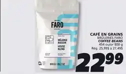 IGA BRÛLERIES FARO COFFEE BEANS offer