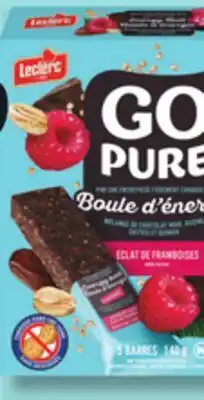 IGA LECLERC GO PURE BARS offer