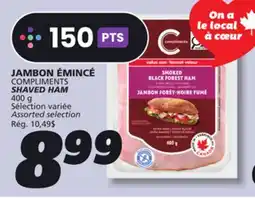 IGA COMPLIMENTS SHAVED HAM offer