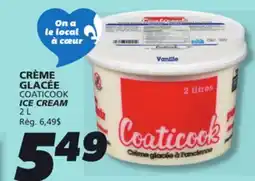 IGA COATICOOK ICE CREAM offer