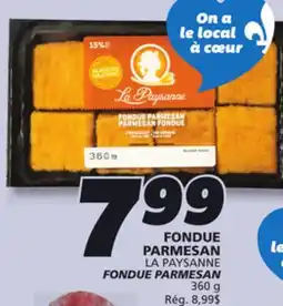 IGA LA PAYSANNE FONDUE PARMESAN offer