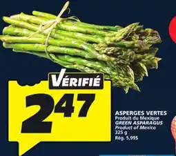 IGA GREEN ASPARAGUS offer
