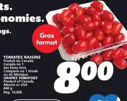 IGA GRAPES TOMATOES offer