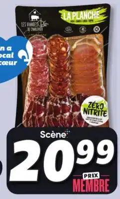 IGA LES VIANDES BIO DE CHARLEVOIX LA PLANCHE SLICED DELI MEATS offer