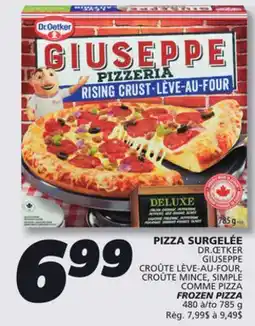 IGA DR.OETKER GIUSEPPE FROZEN PIZZA offer