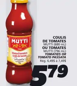 IGA MUTTI TOMATO PASSATA offer