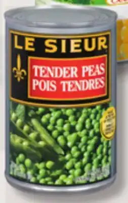 IGA LE SIEUR TENDER PEAS offer