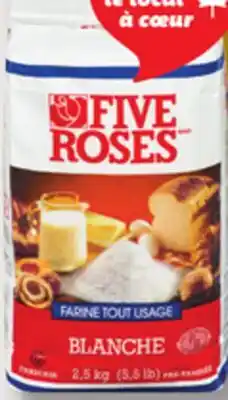 IGA FIVE ROSES FLOUR offer