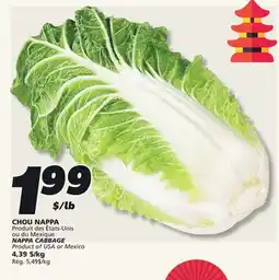 IGA NAPPA CABBAGE offer