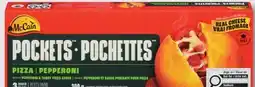 IGA McCAIN FROZEN PIZZA POCKETS offer