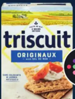 IGA TRISCUIT CRACKERS offer