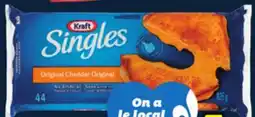 IGA KRAFT SINGLES SLICED PROCESS CHEESE PRODUCT offer