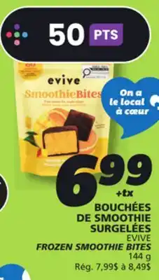 IGA EVIVE FROZEN SMOOTHIE BITES offer