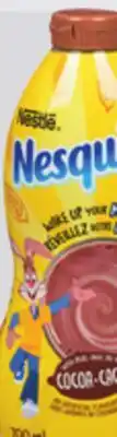 IGA NESTLÉ NESQUIK CHOCOLATE MILK MIX, CHOCOLATE offer