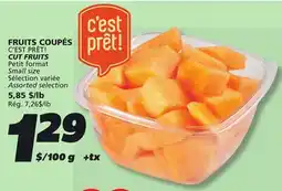 IGA C'EST PRÊT! CUT FRUITS offer