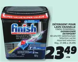 IGA FINISH POWERBALL DISHWASHER DETERGENT offer