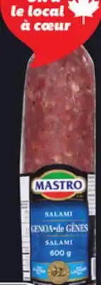 IGA MASTRO GENOA SALAMI offer
