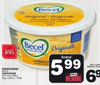 Marches Tradition BECEL MARGARINE offer