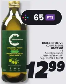IGA COMPLIMENTS OLIVE OIL offer