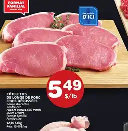 Marches Tradition FRESH BONELESS PORK LOIN CHOPS offer