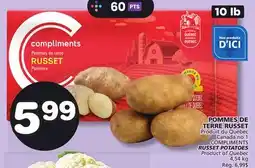 Marches Tradition COMPLIMENTS RUSSET POTATOES offer