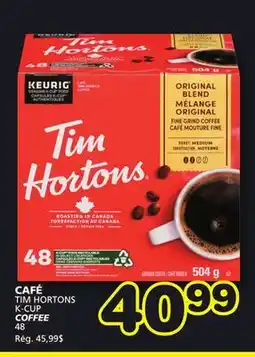 Marches Tradition TIM HORTONS K-CUP COFFEE offer