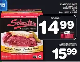 Marches Tradition SCHWARTZ'S SMOKED MEAT offer