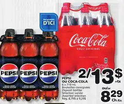 Marches Tradition PEPSI OU COCA-COLA offer