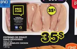 Marches Tradition PRIX CLUB FRESH BONELESS CHICKEN offer