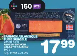 Marches Tradition VASCO & CO FROZEN SMOKED ATLANTIC SALMON offer