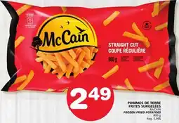 Marches Tradition McCAIN FROZEN FRIED POTATOES offer