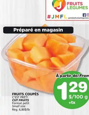 Marches Tradition C'EST PRÊT! CUT FRUITS offer