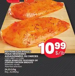 Marché Bonichoix C'EST PRÊT! À CUIRE FRESH BONELESS SEASONED OR STUFFED CHICKEN BREASTS offer