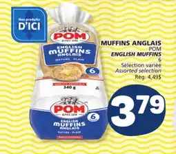 Marché Bonichoix POM ENGLISH MUFFINS offer