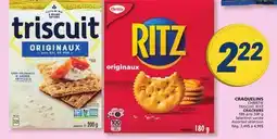 Marché Bonichoix CHRISTIE TRISCUIT, RITZ CRACKERS offer